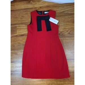 NWT A‎ Loves A Girls Red Mod Style Size M Shift Dress